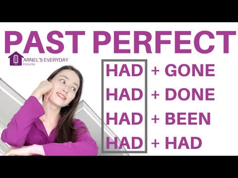 PAST PERFECT | HAD GONE | HAD DONE | HAD HAD - English Grammar thumbnail