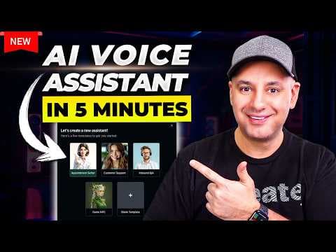 How to Build an AI Voice Assistant in 5 Minutes thumbnail