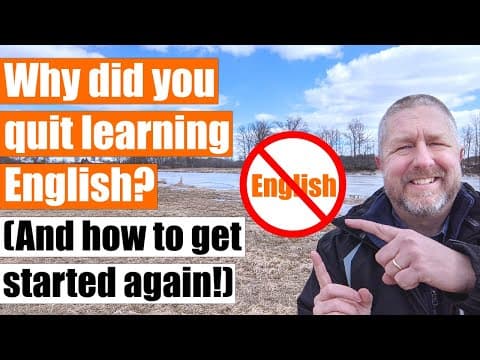 How to Get Excited About Learning English Again thumbnail