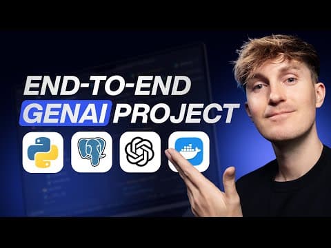 Build a Complete End-to-End GenAI Project in 3 Hours thumbnail