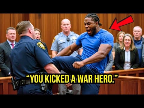 Cop Kicks Black NAVY SEAL in Court and Is Shocked When He Strikes Back! thumbnail
