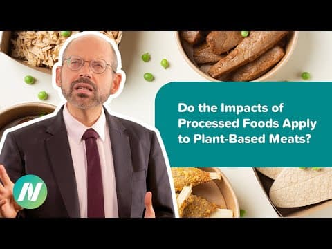 Do the Health Impacts of Ultra-Processed Foods Apply to Plant-Based Meat Alternatives? thumbnail