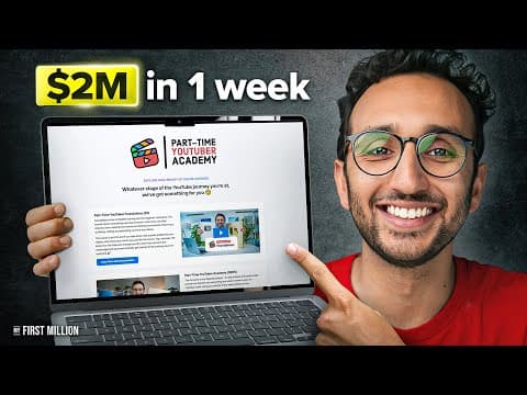 How Ali Abdaal Made 2 Million Dollars In One Week (#530) thumbnail