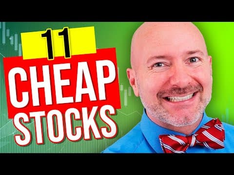 11 Cheapest Stocks to Buy Now | Ultimate Value Portfolio thumbnail