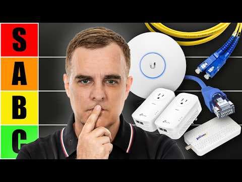 Network Tier List (What's the best and should you stop using Wifi?) thumbnail