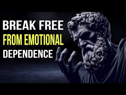 10 Steps to Eliminate Emotional Dependency | Stoicism thumbnail