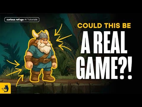 Create a Video Game Trailer Using AI — No Game Engine Needed thumbnail