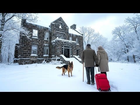 Disowned by Children — Elderly Couple Restored a Frozen Mansion into Warmth and Light thumbnail