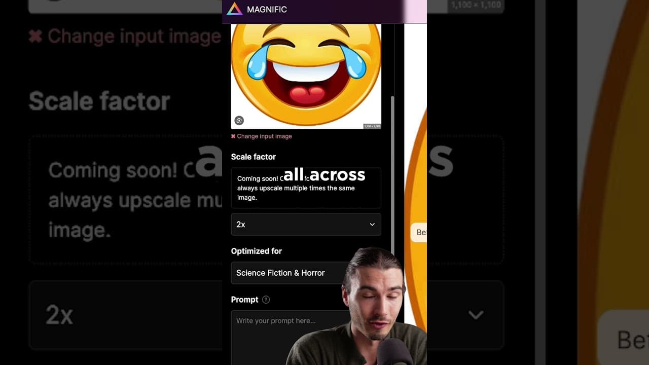 YouTube video player