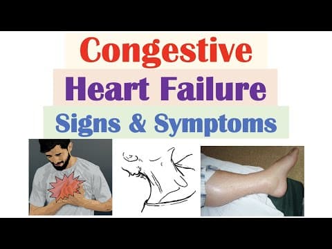 Congestive Heart Failure Signs & Symptoms (& Why They Occur) thumbnail