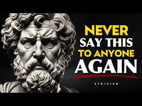 JUST SAY THESE 6 WORDS AND YOU’LL ATTRACT ANYONE | Stoic Wisdom thumbnail