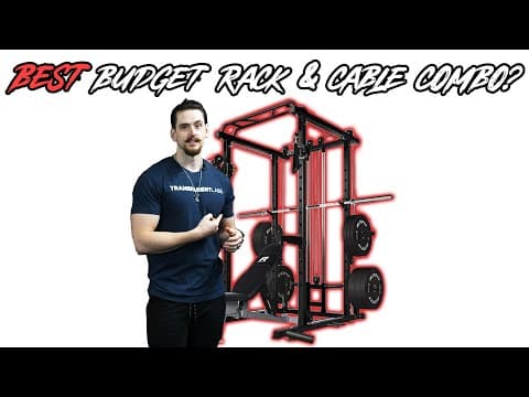BEST Budget Rack and Cable Combo | RitFit PPC03 Power Cage with Cable Crossover Review thumbnail