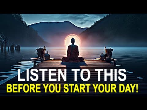 Guided Meditation for Inner Peace and a Calm Mind (Morning Meditation) thumbnail