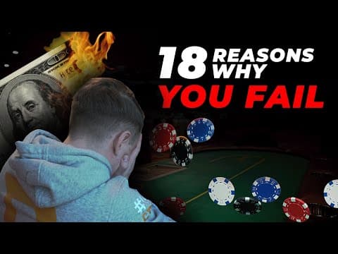 18 Reasons Why YOU Keep Losing At Poker thumbnail