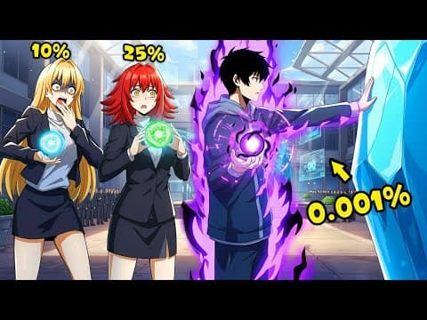 He Got the Rarest Forbidden Dark Magic with a 0.0001% Drop Rate! - Manhwa Recap thumbnail