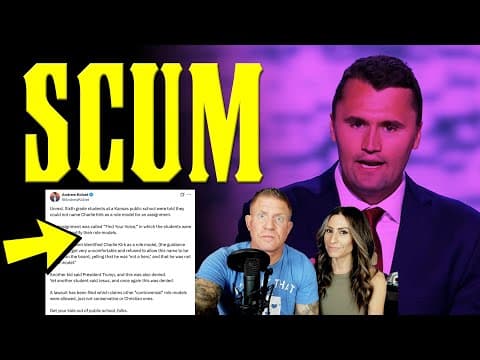 JUST HEARD a SHOCKING Charlie Kirk Story & I'M MAD AF thumbnail