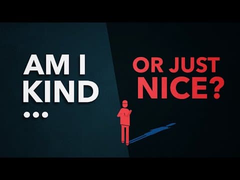 Stop being nice and find your kindness. (and what’s the difference?) thumbnail