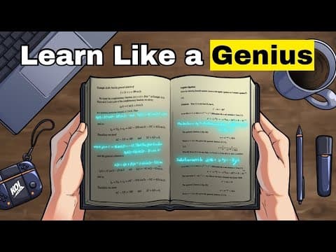 The 9 Laws of Ultralearning | Master ANYTHING Quickly thumbnail