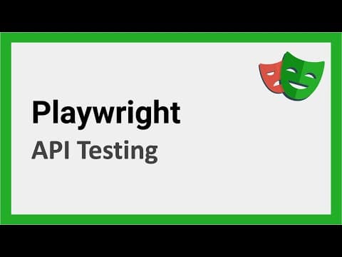 Playwright API Testing Demo for Beginners thumbnail