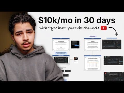 How I Scaled This Producer to $10k/month With His Type Beat Channel thumbnail