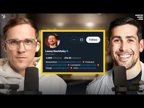 How To Become The #1 Influencer In Your Industry (Lenny Rachitsky Case Study) thumbnail