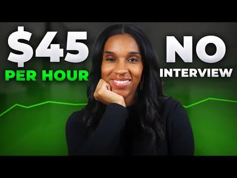 5 No Interview Remote Jobs You Can Start Today! thumbnail