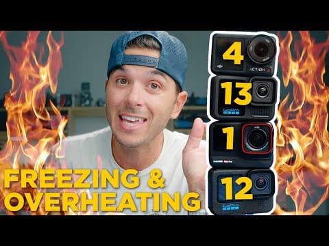 Not What I Expected - GoPro 13 Black OVERHEATING FREEZING TEST vs. DJI Action 4 vs. Insta360 ACE PRO thumbnail