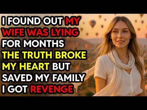 I Found Out My Wife Was Lying for Months The Truth Broke My Heart - Saved My Family Story AudioBook thumbnail