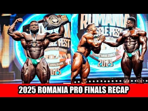2025 Romania Pro Finals Recap and Results: Andrew Jacked DOMINATES! thumbnail