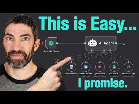 From Zero to Your First AI Agent in 25 Minutes (No Coding) thumbnail