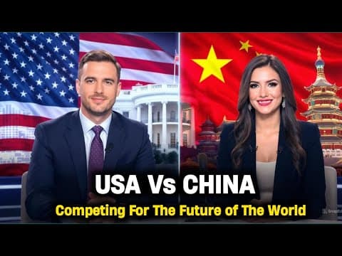 USA vs China: Competing for the Future of the World | Full English Podcast | The English Globe thumbnail