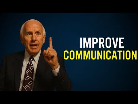 How to Improve Communication Skills | Jim Rohn Motivation thumbnail