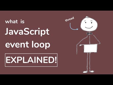 What is the JavaScript event loop really all about - Java Brains thumbnail