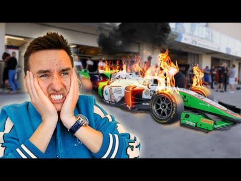 $4 MILLION CAR ON FIRE!!! thumbnail