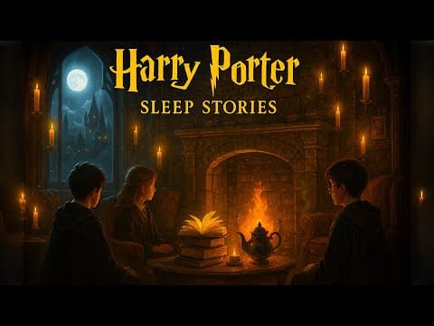 The Golden Trio: Harry, Ron & Hermione Bedtime Stories | Harry Potter ASMR for Sleep thumbnail