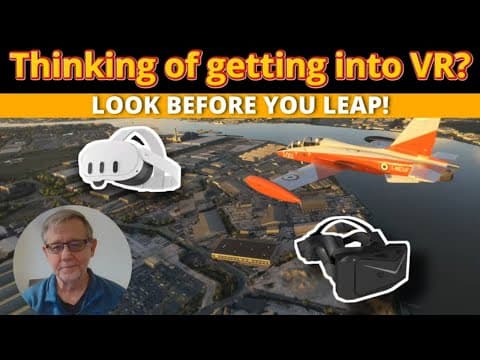 Undecided about VR for Flight Sim? Is it for YOU? What headset? thumbnail