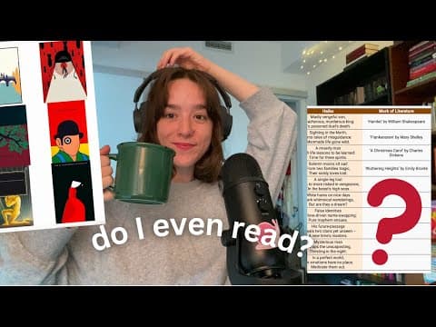 how well do I know classic lit? | TRIVIA & CHILL EP. 1 thumbnail