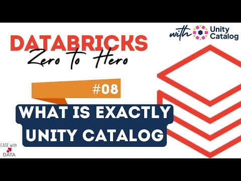 08 What is Unity Catalog and Databricks Governance | What is Metastore | Unity Catalog Object Model🔥 thumbnail