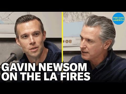 BREAKING: Gavin Newsom on California's Response to the LA Fires and Trump's Criticism thumbnail