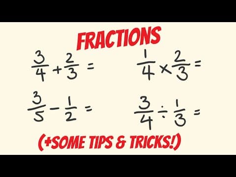How to Calculate ANY Fraction Easily! thumbnail