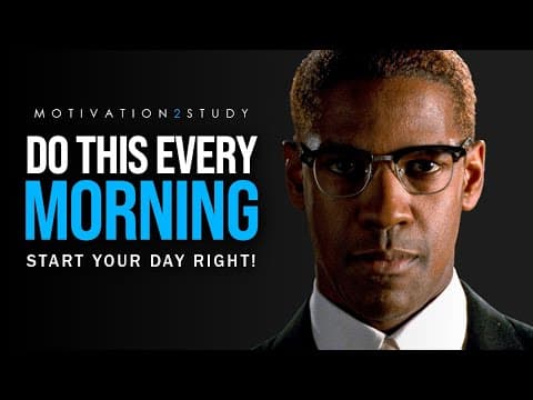 MORNING MOTIVATION - Wake Up Early, Start Your Day RIGHT! Listen Every Day! - 45-Minute Motivation thumbnail