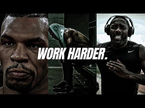 NO MORE EXCUSES, WORK HARDER. - Powerful Motivational Speech 2025 thumbnail