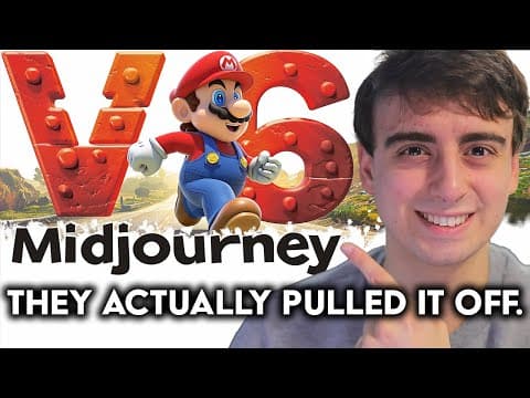 Was NOT Expecting This! Midjourney V6 Competes with DALL-E 3 | Comparison & Review thumbnail