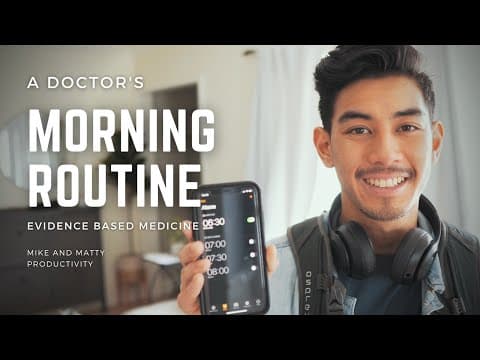My Evidence Based Morning Routine for Healthy Productivity thumbnail
