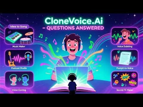 CloneVoiceAI - Your Questions Answered (Win Prizes) thumbnail