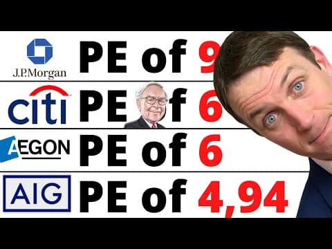 BUY Bank Stocks & Insurance Stocks As Those Are DEAD CHEAP!!! thumbnail