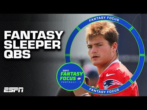 6 Quarterbacks That Will OUTPERFORM Their ADP | Fantasy Focus  🏈 thumbnail
