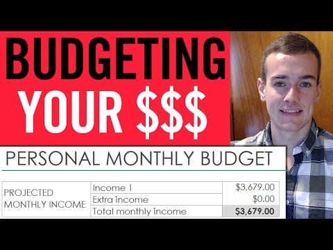 How To Create A Monthly Budget 💸 (Excel Budget Template) thumbnail