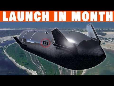 SpaceX's new Starship Launch Scheduled to Do Something Impossible... Massive Launches in Month! thumbnail