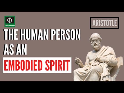 The Human Person as an Embodied Spirit thumbnail